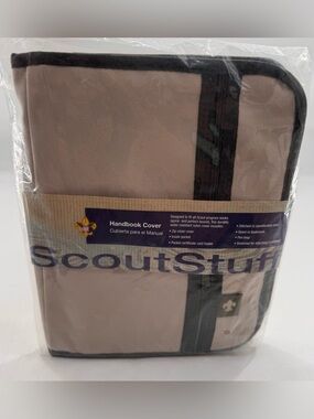 Scouts BSA Handbook Cover Large Tan Boy Scouts Of America NEW Protector Guide